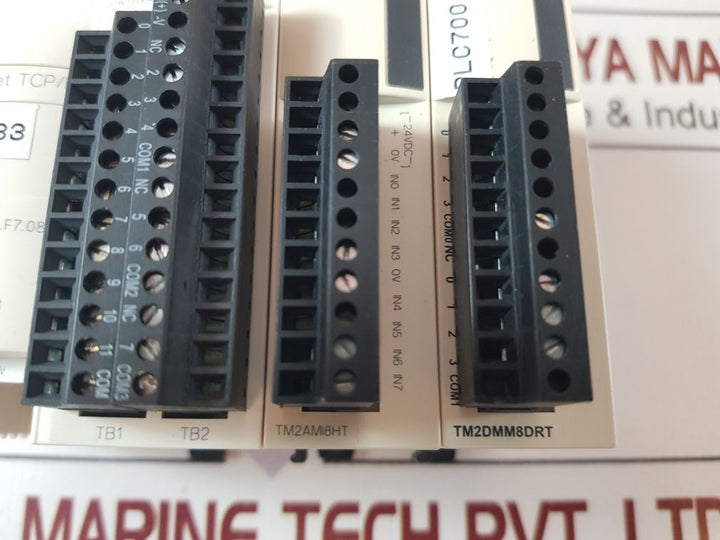Schneider Electric Otb1E0Dm9Lp,Tm2Ami8Ht,Tm2Dmm8Drt Module Rack