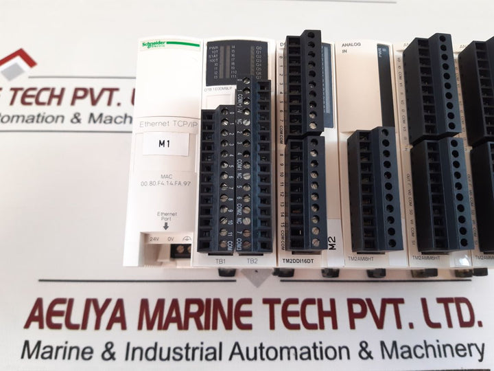 Schneider Electric Otb 1E0Dm9Lp,Tm2Ddi16Dt,Tm2Ami8Ht,Tm2Amm6Ht,Tm2Dra8Rt Module
