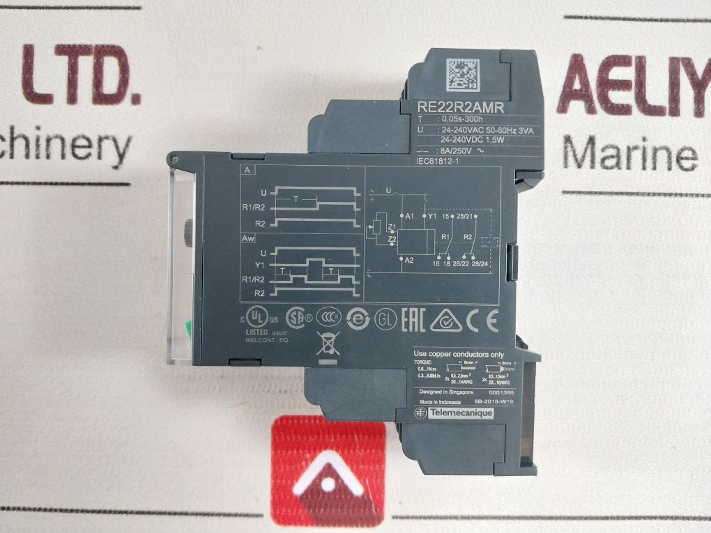 Schneider Electric Re22R2Amr Timing Relay On-delay