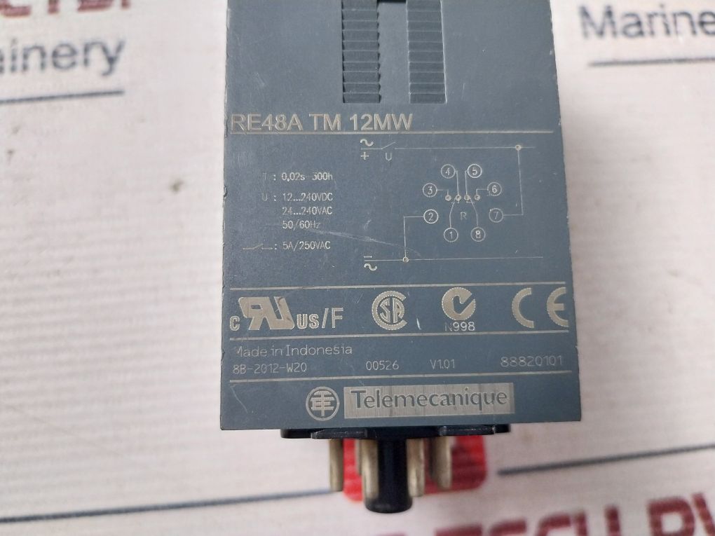 Schneider Electric Re48A Tm 12Mw Time Relay