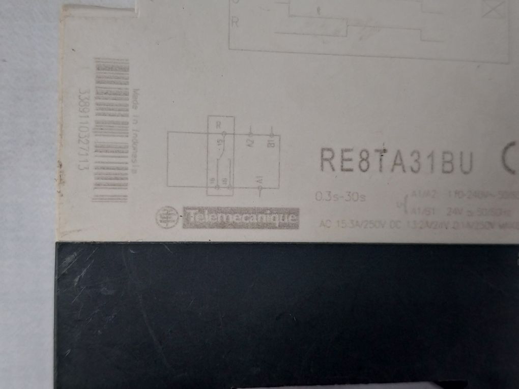 Schneider Electric Re8Ta31Bu Timer Relay 0.3S-30S
