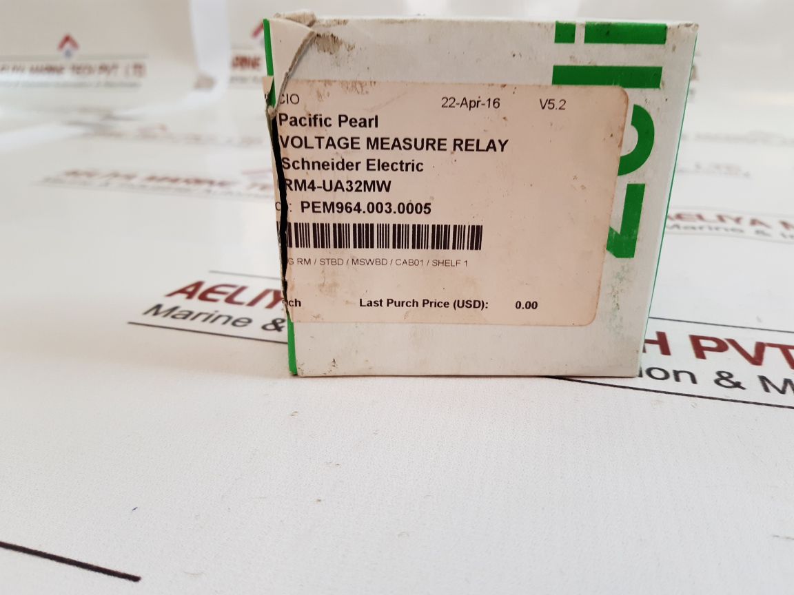 Schneider electric rm4ua32mw voltage measurement relay