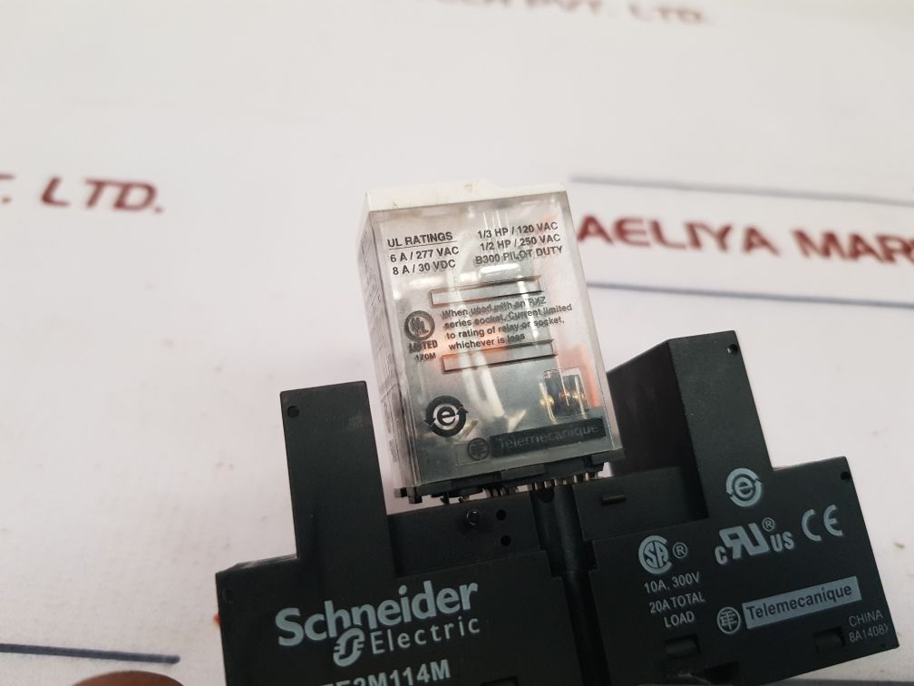 Telemecanique/Schneider Electric Rxm4Ab1Bd Relay