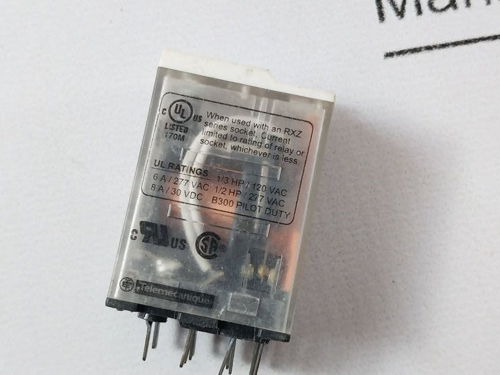 Lot Of 4X Schneider Electric Rxm4Ab2P7 Plug In Relay
