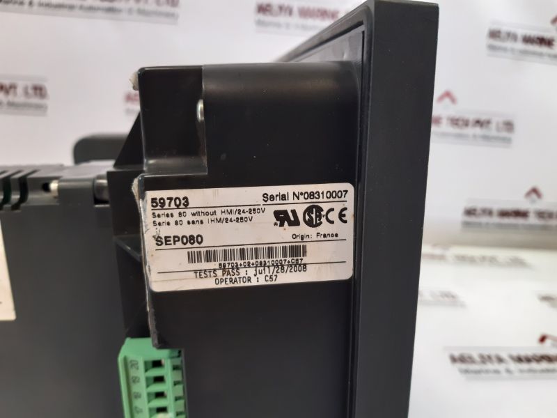 Schneider Electric Sep080 59703 Base Unit For Sepam Series 80
