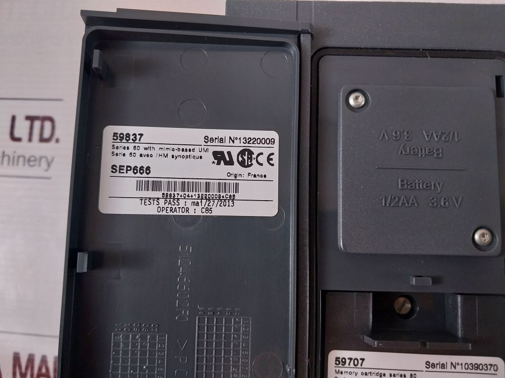 Schneider Electric Sepam Sep 666 59837 Series 60