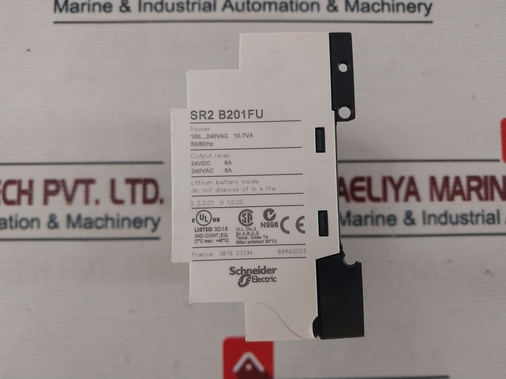 Schneider Electric Sr2 B201Fu Output Relay 50/60 Hz