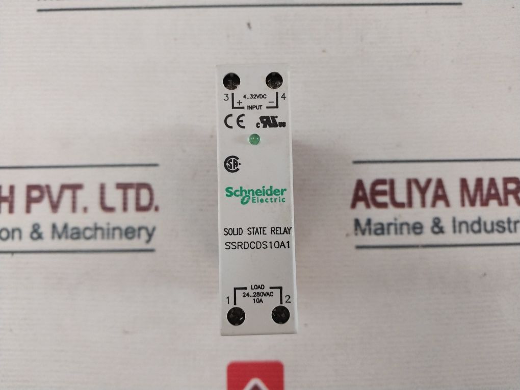 Schneider Electric Ssrdcds10A1 Solid State Relay 4-32Vdc