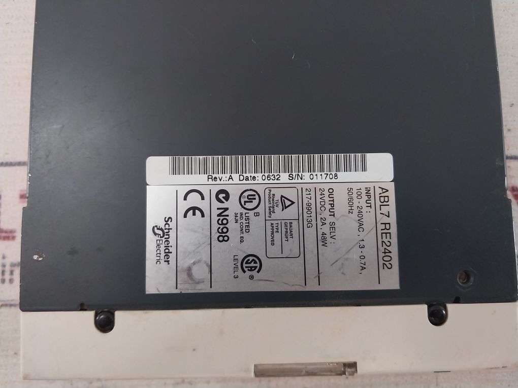 Schneider Electric / Telemecanique Abl7 Re2402 Power Supply