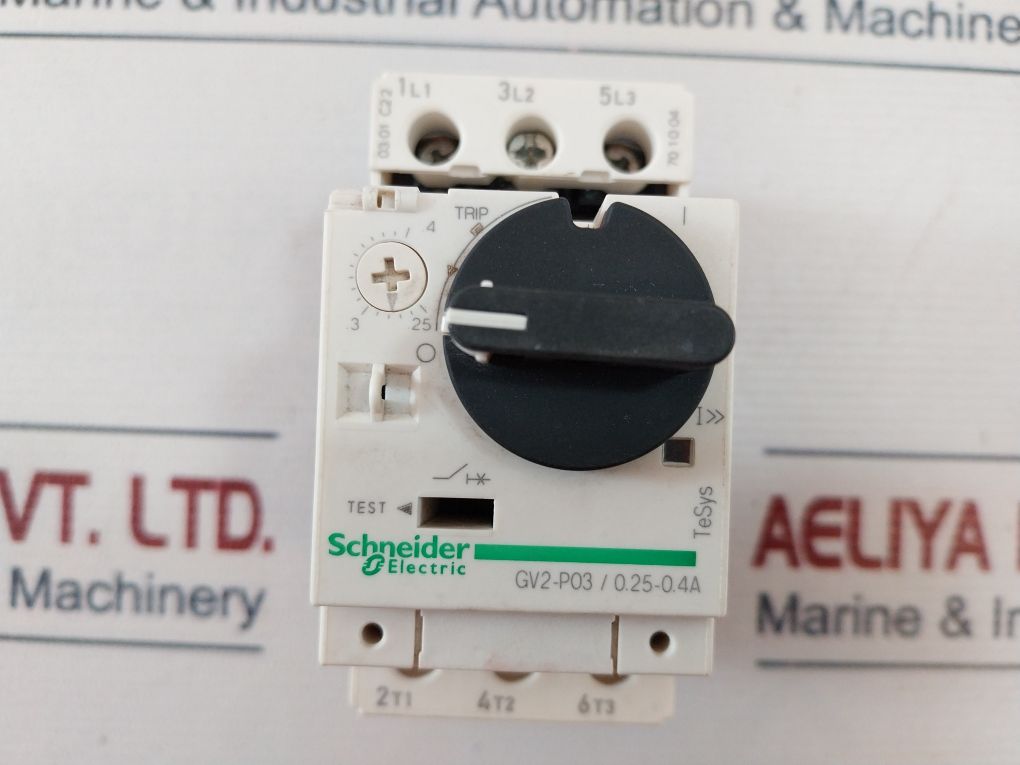 Schneider Electric Telemecanique Gv2-p03/0.25-0.4A Motor Circuit Breaker