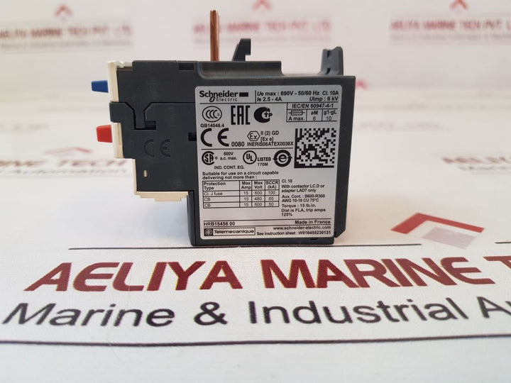 Schneider Electric/Telemecanique Lrd 08 Thermal Overload Relay