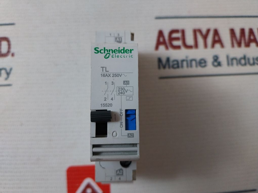 Schneider Electric Tl 16Ax 250V~ Impulse Relay 230.240V Ac/110V Dc