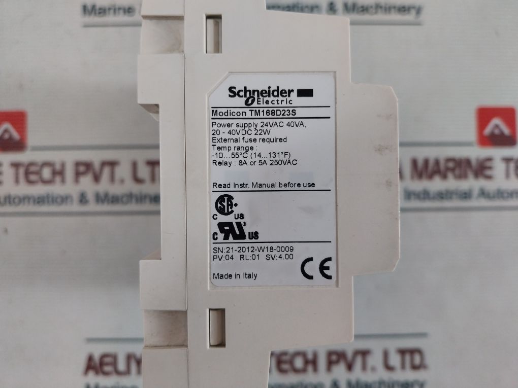 Schneider Electric Tm168D23S Display Power Supply 24V Ac