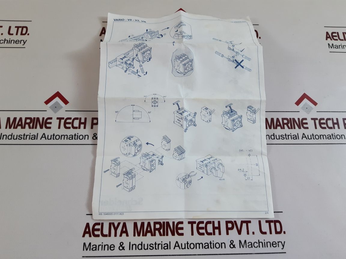 Schneider Electric Vbf3 Main Emerg.Switch-discon + Hdle