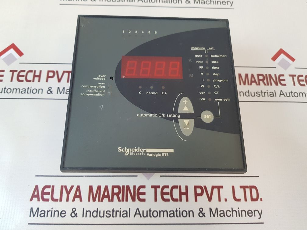 Schneider Electric Varlogic Rt6 Varmeter Controller
