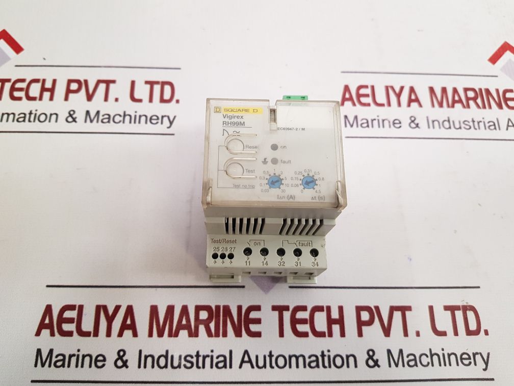 Schneider Electric Vigirex Rh99M Ground Fault Relay
