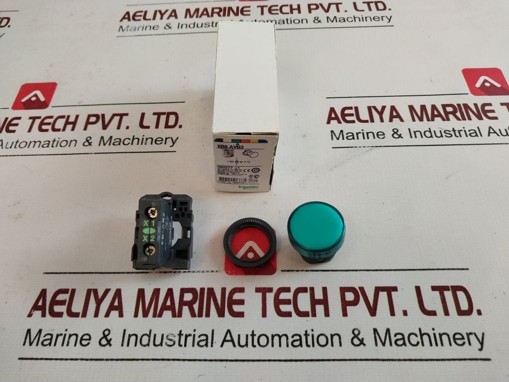 Schneider Electric Xb5 Avb3 Green Light Block