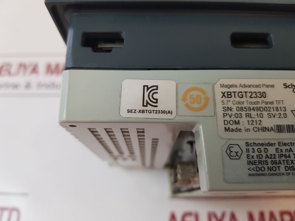 Schneider Electric Xbtgt2330 5.7” Color Touch Panel
