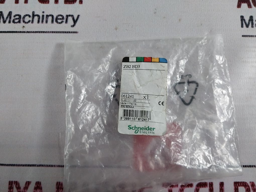 Schneider Electric Zb2 Bd3 Selector Switch 061241
