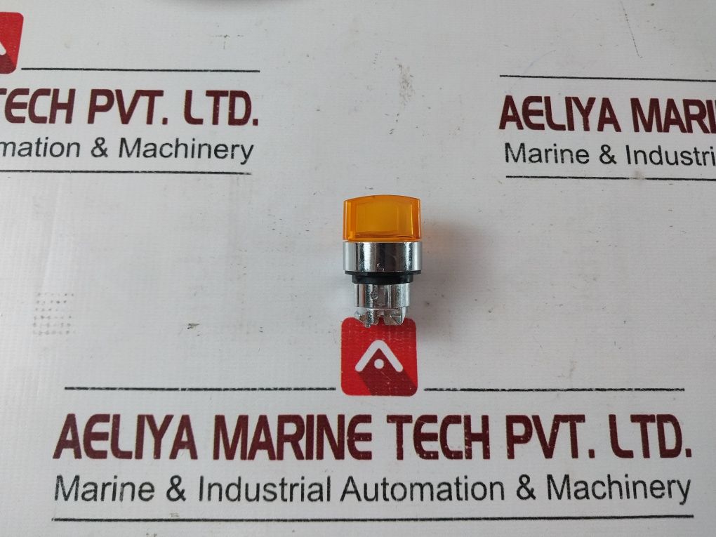 Schneider Electric Zb4 Bk1553 Orange 3 Position Spring Return Selector Switch