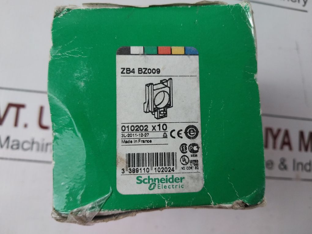 Lot Of 4X Schneider Electric Zb4Bz009 Pushbutton Mounting