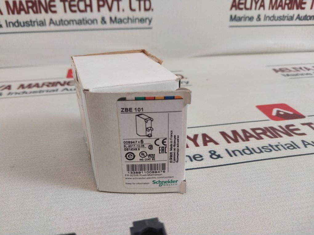 Lot Of 4X Schneider Electric Zbe-101 Contact Block