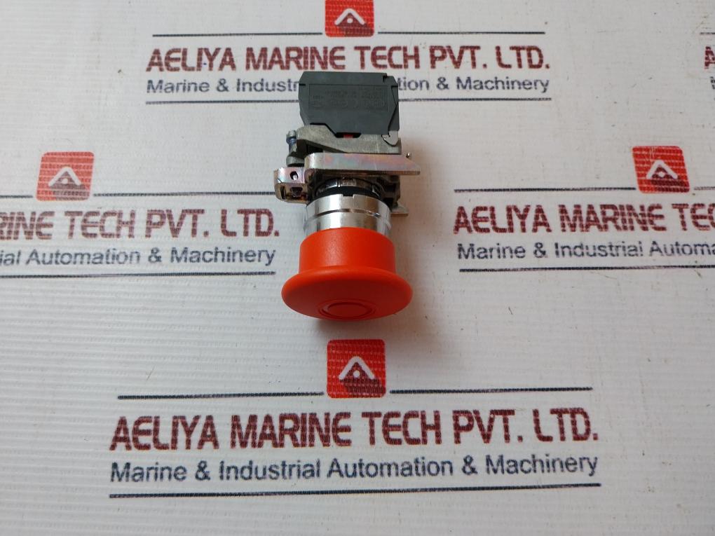 Schneider Electric Zbe-102 Emergency Stop Push Button With Contact Block