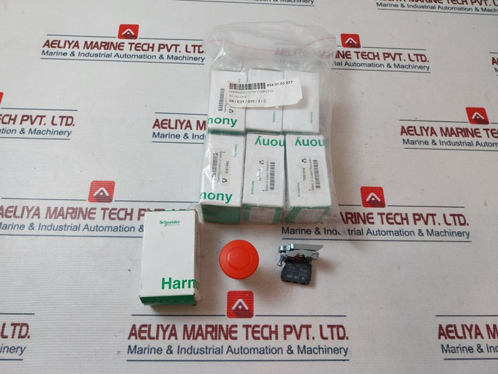 Schneider Electric Zbe-102 Emergency Stop Push Button With Contact Block