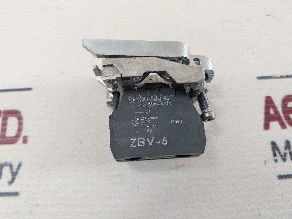 Schneider Electric Zb4 Bv6 Pilot Light Body