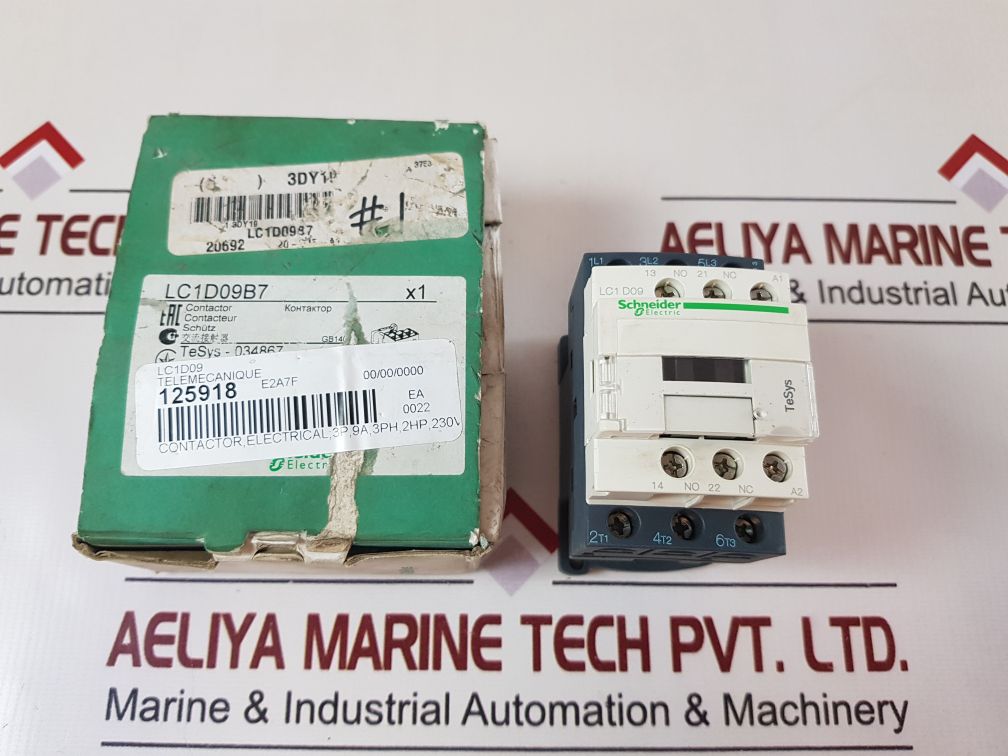 Schneider ElectricTelemecanique Lc1D09B7 Contactor
