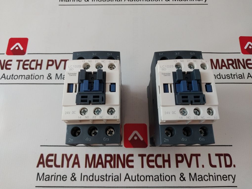 Schneider ElectricTelemecanique Lc1D25Bd Contactor 24V Dc
