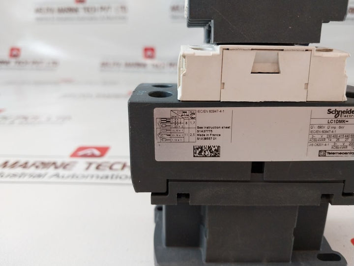 Schneider Electric/Telemecanique Lc1Dmkm7 Capacitor Contactor