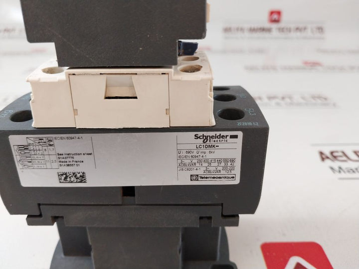 Schneider Electric/Telemecanique Lc1Dmkm7 Capacitor Contactor