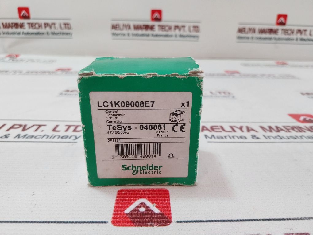 Schneider Electric/Telemecanique Lc1K09008E7 Contactor 600V Max.