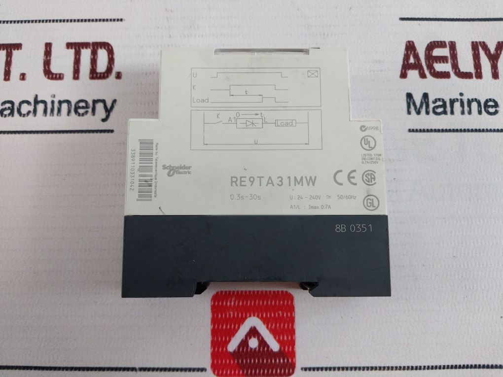 Schneider Electric/Telemecanique Re9 Ta31Mw Delay Timer Relay