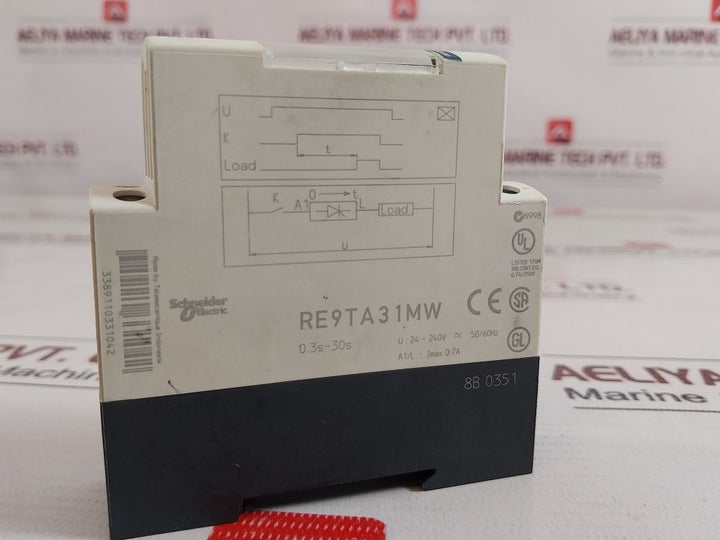 Schneider Electric/Telemecanique Re9 Ta31Mw Delay Timer Relay