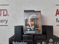 Schneider Electric/Telemecanique Rxm4Ab1P7 Plug In Relay With Socket Rxze2M114M