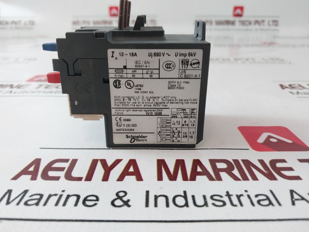 Schneider Electric Lrd 21 Overload Relay