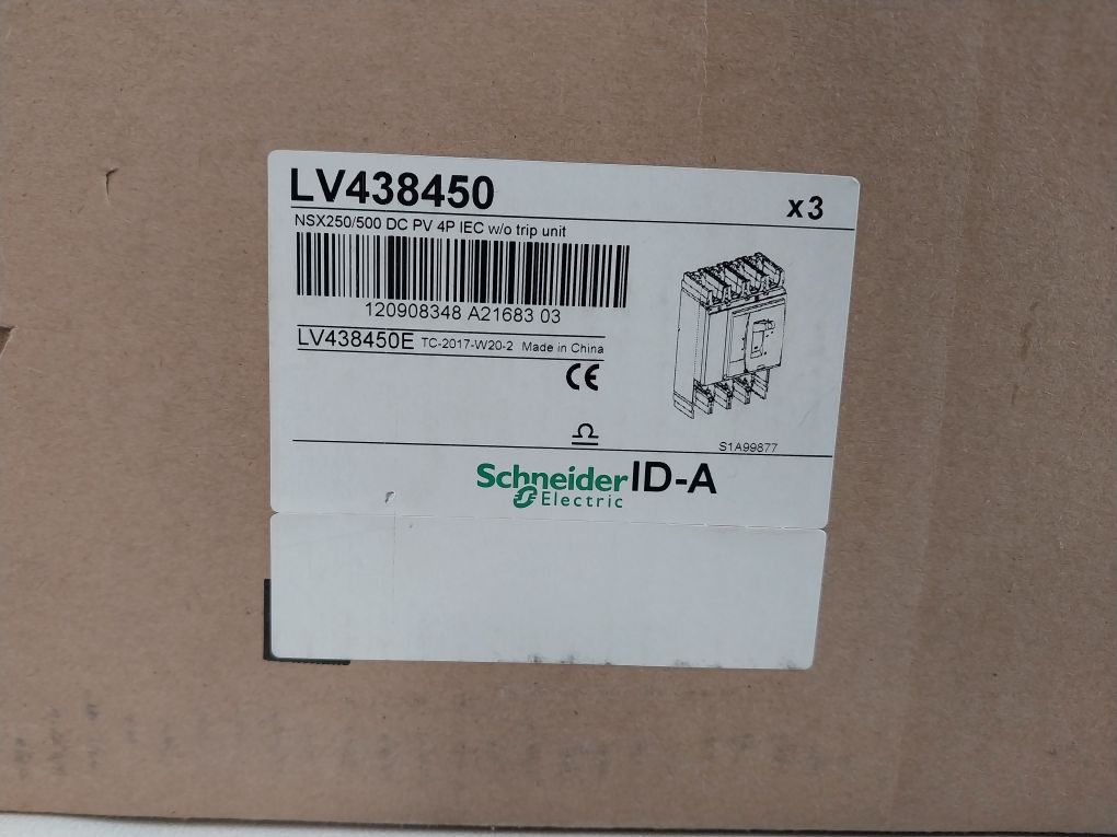 Schneider Electric Compact Nsx Lv438450