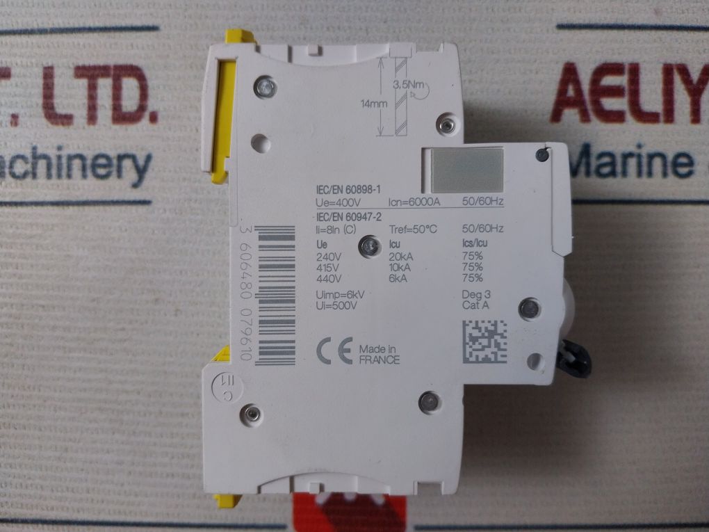 Schneider Electric C50A Miniature Circuit Breaker Ic60N