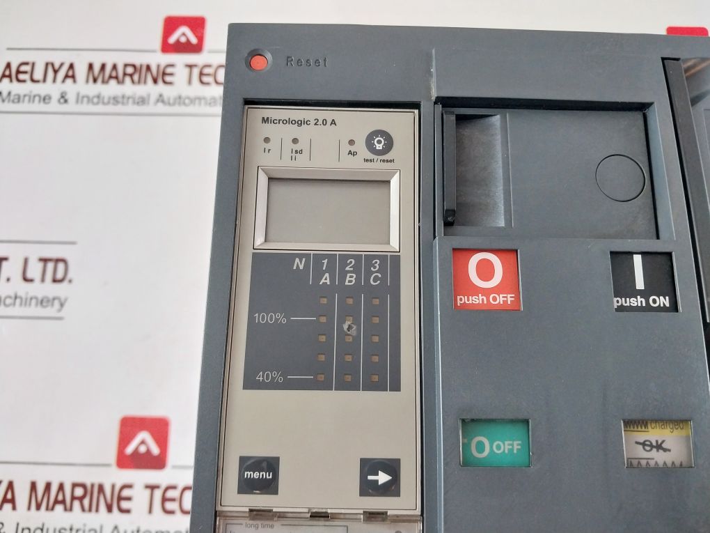 Schneider Electric Ns1250 H Micrologic 2.0 A Circuit Breaker 1250A 750V