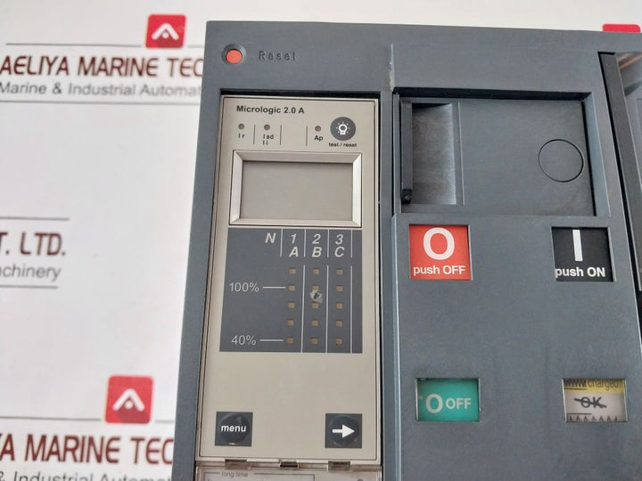 Schneider Electric Ns1250 H Micrologic 2.0 A Circuit Breaker 1250A 750V