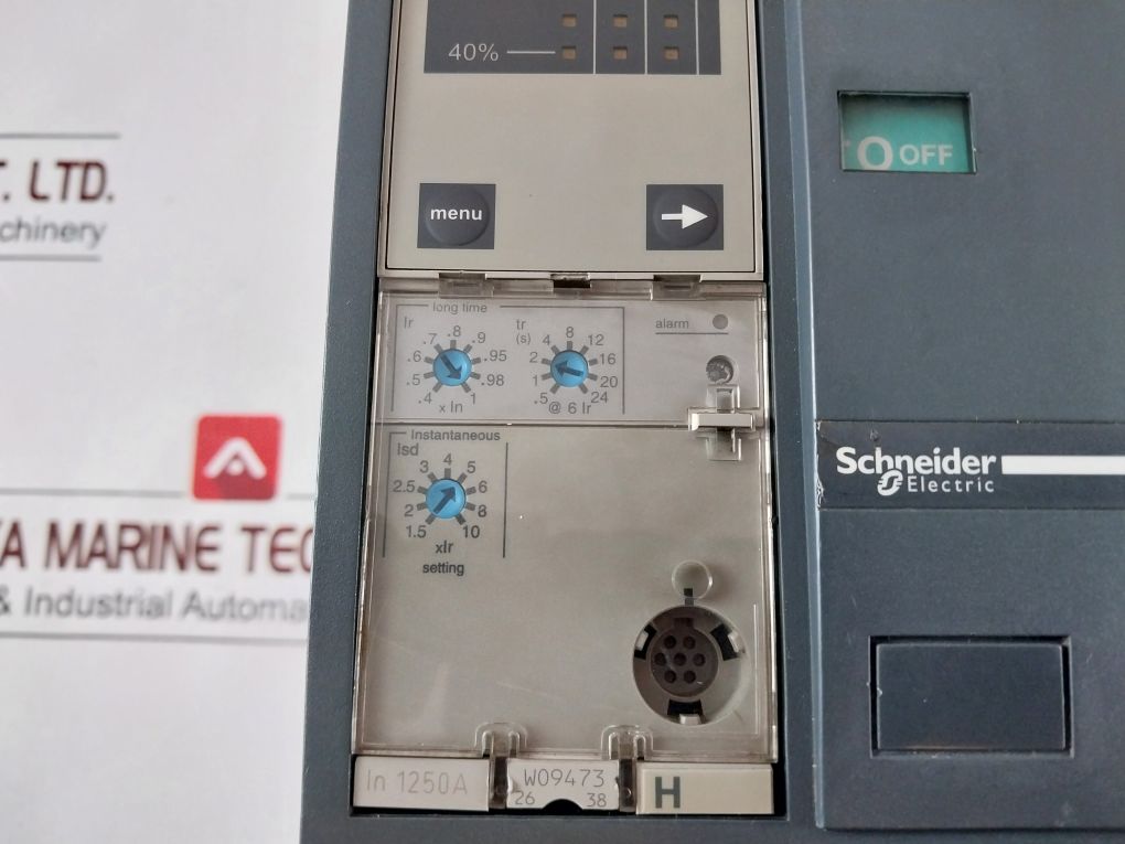 Schneider Electric Ns1250 H Micrologic 2.0 A Circuit Breaker 1250A 750V