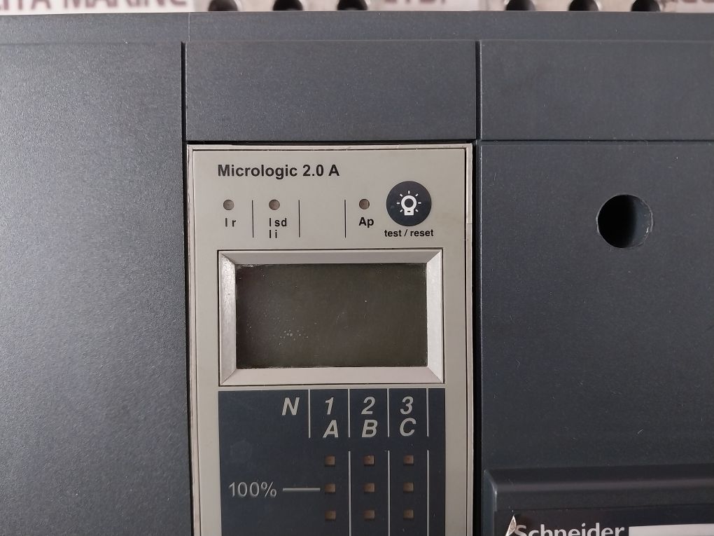 Schneider Electric Ns2000N 2000 Amp Micrologic 2.0A Circuit Breaker 750V