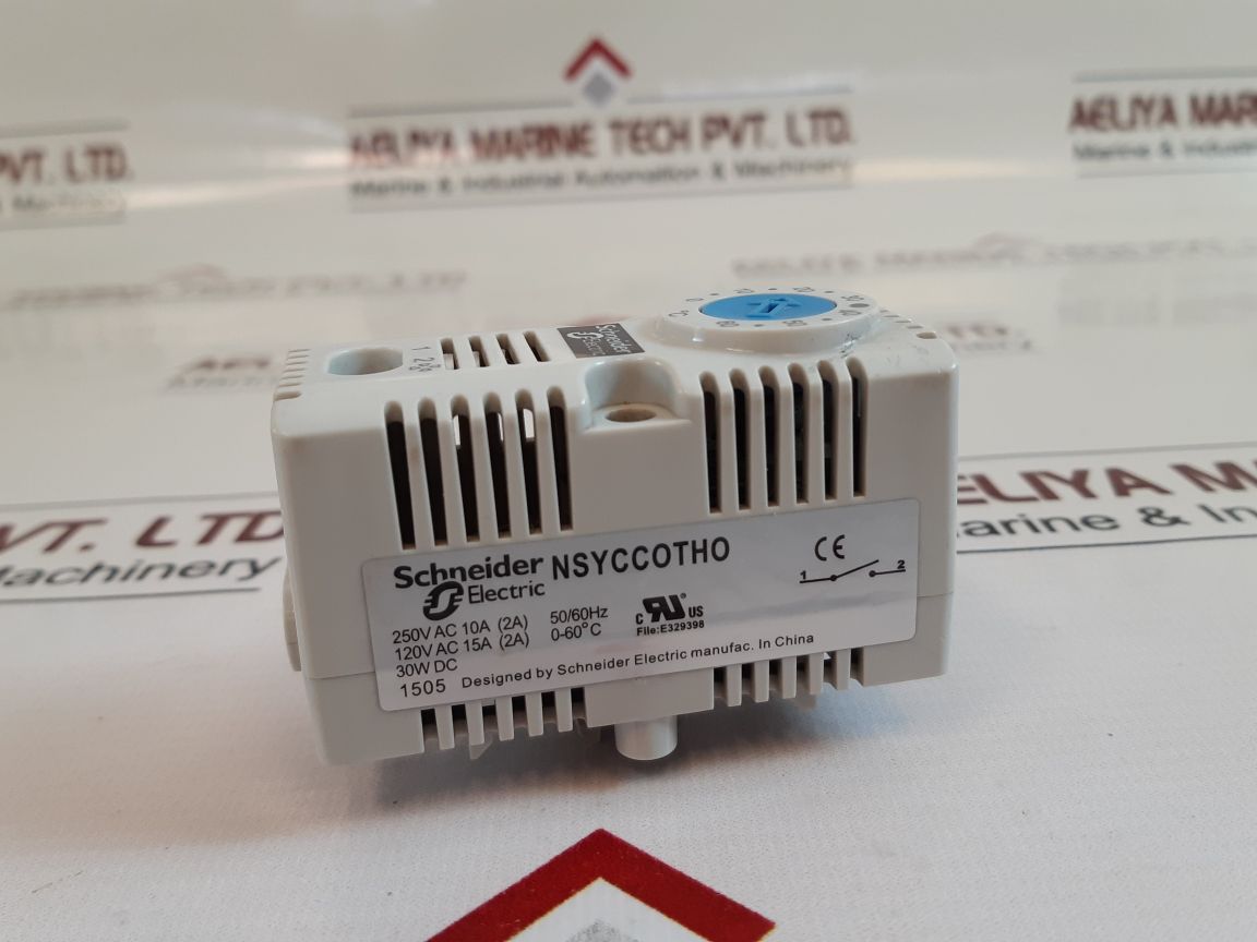 Schneider Nsyccotho Thermostat 250V Ac 10A (2A) 5060Hz