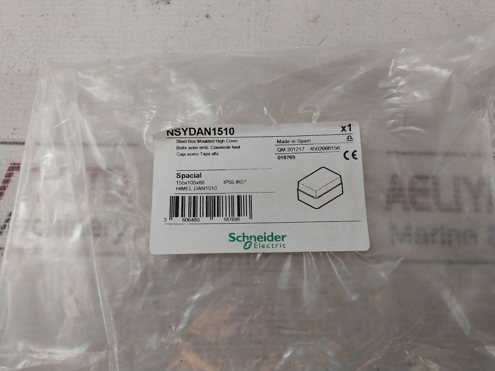 Schneider Nsydan1510 Steel Box Moulded High Cover Ip55 Ik07