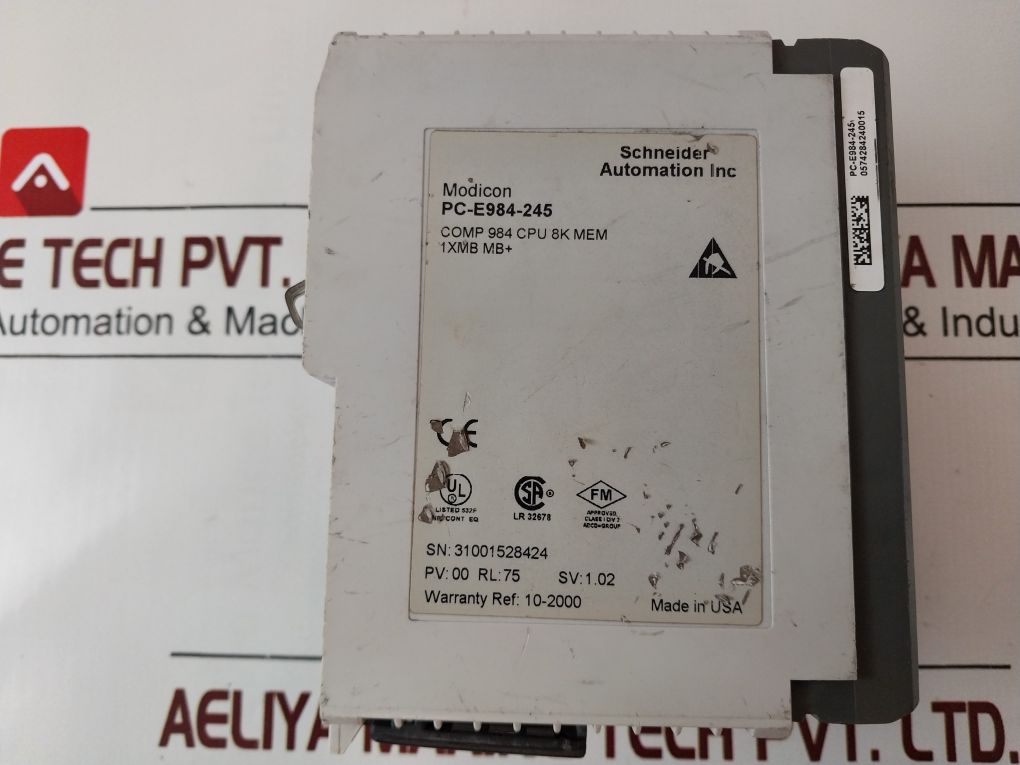 Schneider Pc-e984-245 Cpu Module