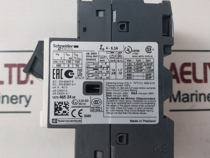 Schneider Electric Gv2Me10