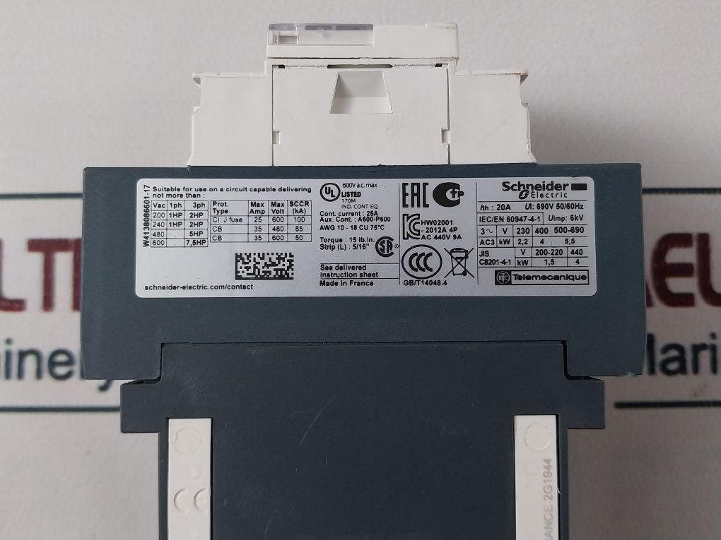 Schneider Electric Lc1D098