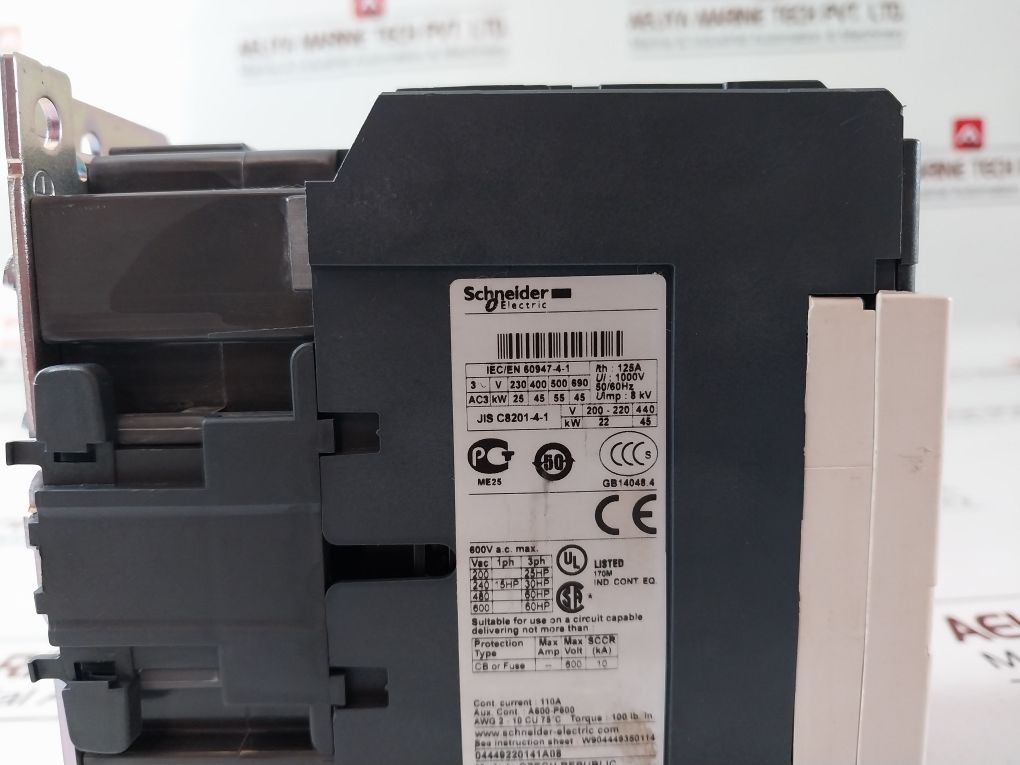 Schneider Electric Lc1D95 Contactor